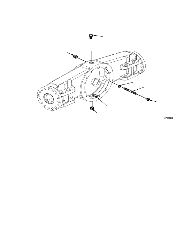 EUROPE DRIVE AXLE HOUSING ASSEMBLY H28-32XM/XMS