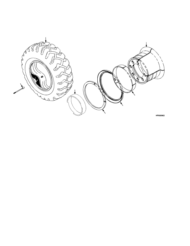 EUROPE DRIVE TIRES AND WHEELS TRELLEBORG TR900 — 14 X 24