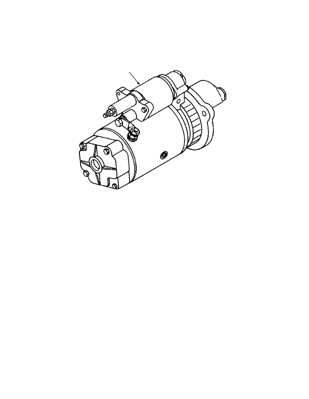 EUROPE STARTER MOTOR  TIER III ENGINE