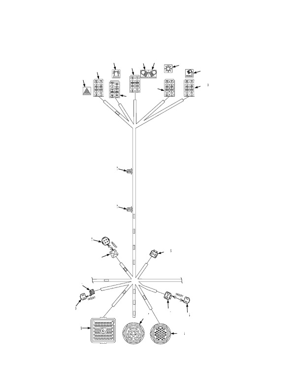 EUROPE WIRE HARNESS CAB SIDE CONSOLE PAGE 2 OF 4 -> TIER III ENGINE (-> PENDING PER ECN 68653)