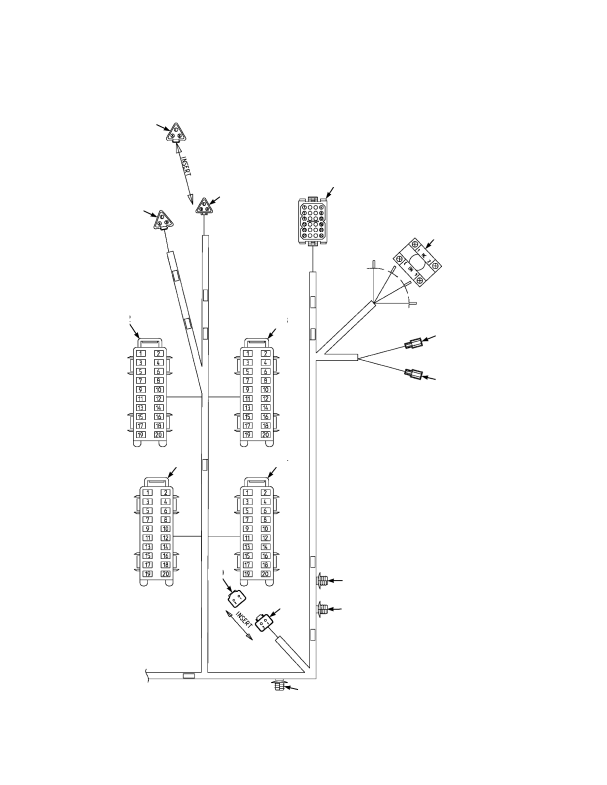 EUROPE WIRE HARNESS CAB SIDE CONSOLE PAGE 4 OF 4 -> STAGE 3B ENGINE