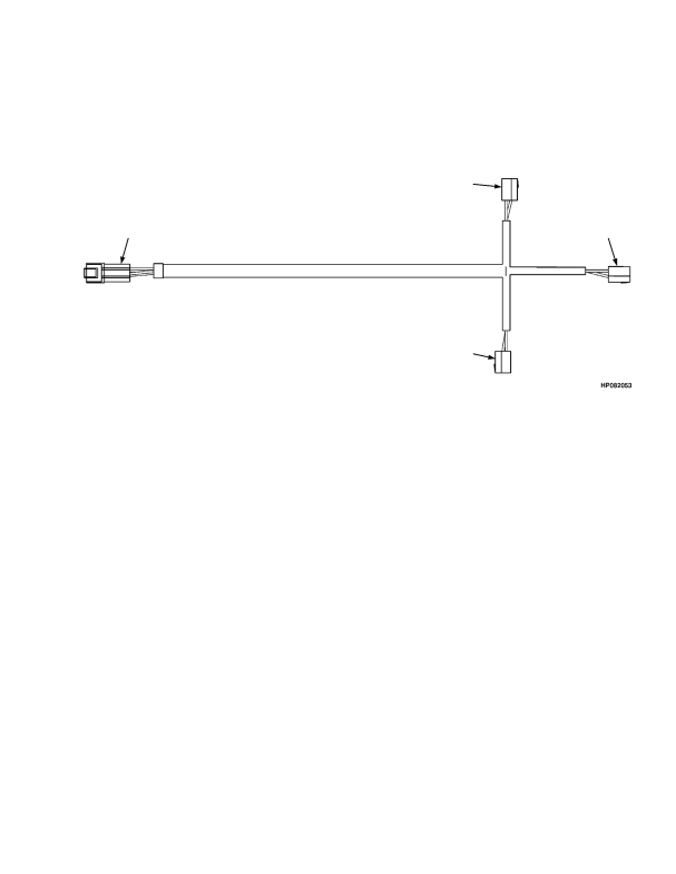 EUROPE WIRE HARNESS  WASH PUMPS -> CLOSED CAB