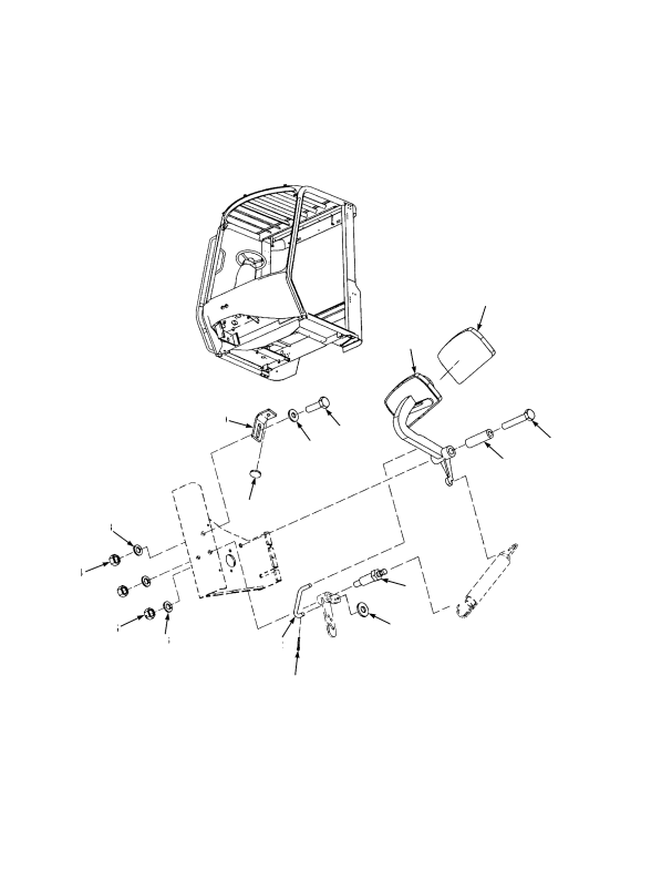 FORWARD/REVERSE PEDAL LINKAGE