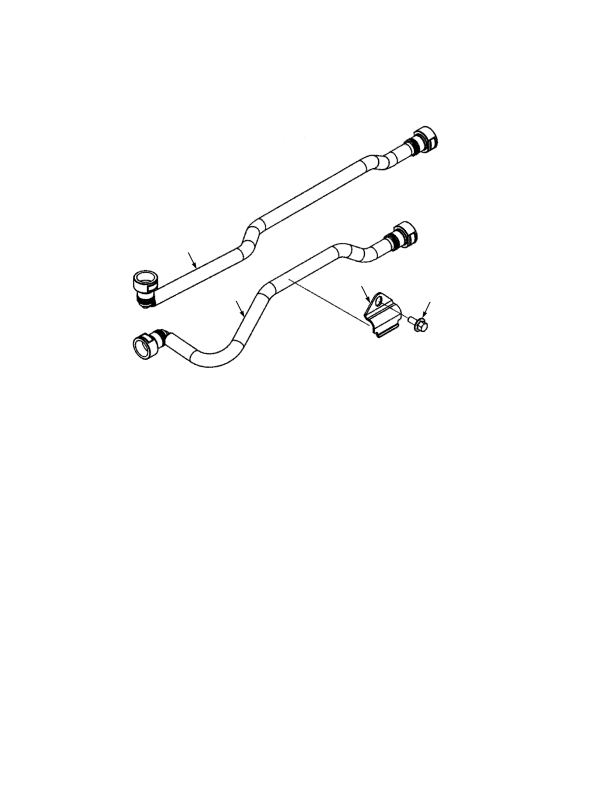 EUROPE FUEL FILTER PLUMBINGTIER III ENGINE