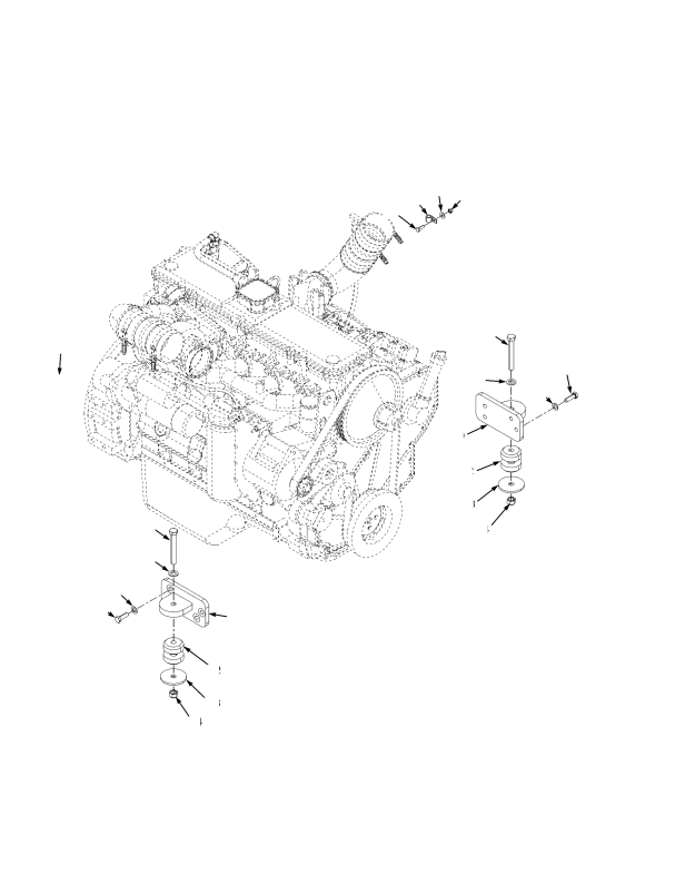 EUROPE ENGINE MOUNTING TIER III ENGINE