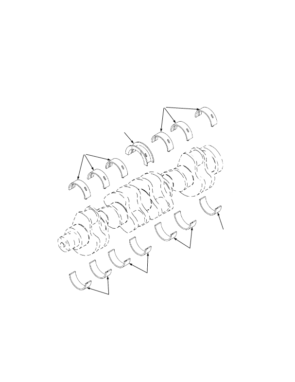 EUROPE CRANKSHAFT MAIN BEARINGS TIER III ENGINE