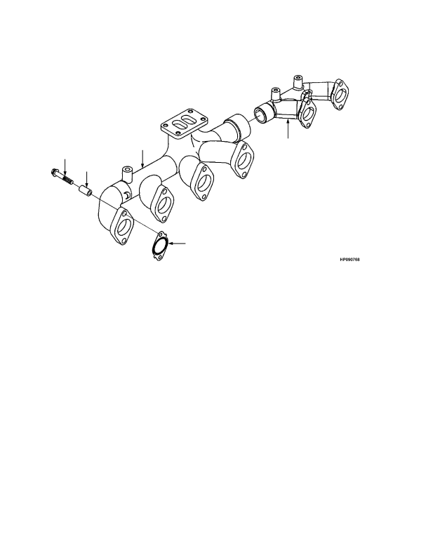 EUROPE EXHAUST MANIFOLD TIER III ENGINE