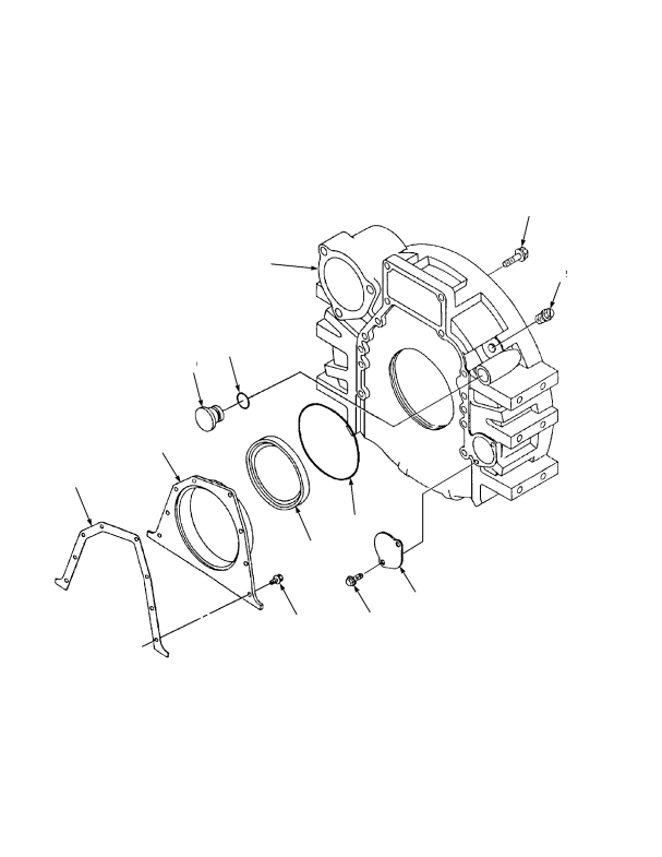 EUROPE FLYWHEEL HOUSING TIER III ENGINE