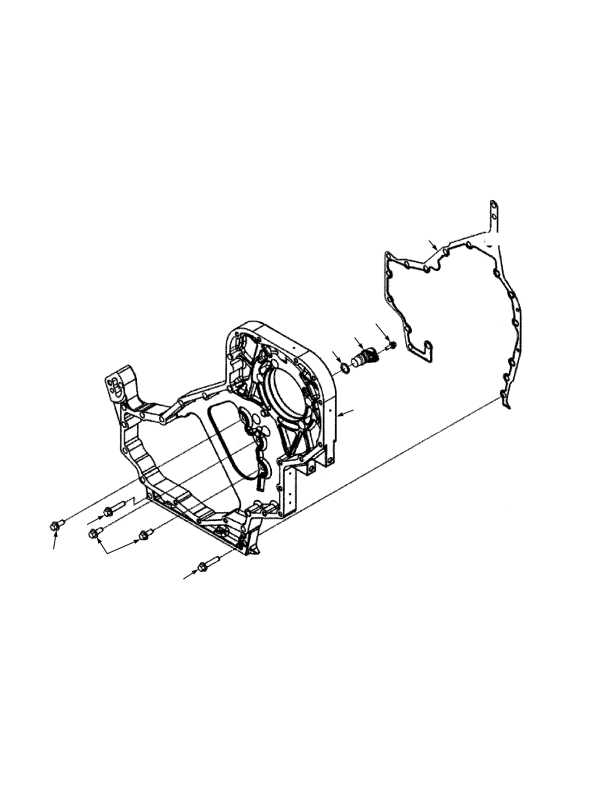 EUROPE GEAR HOUSING TIER III ENGINE