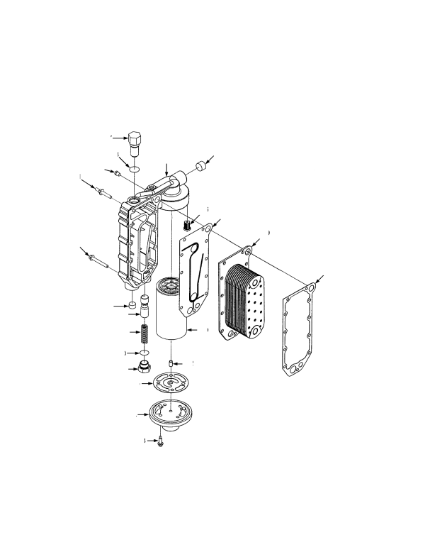 EUROPE OIL FILTER AND COOLER TIER III ENGINE