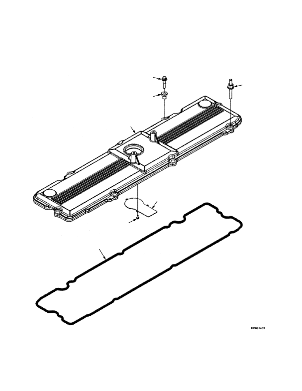 EUROPE VALVE COVER TIER III ENGINE