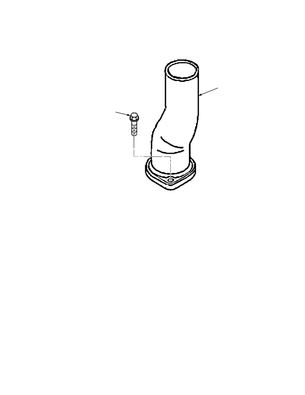 EUROPE WATER OUTLET CONNECTION TIER III ENGINE