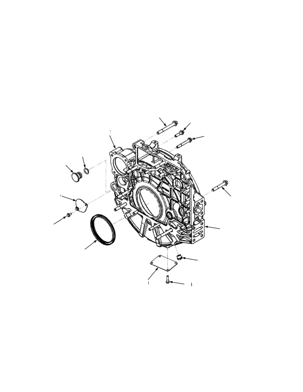 EUROPE FLYWHEEL HOUSING STAGE 3B ENGINE