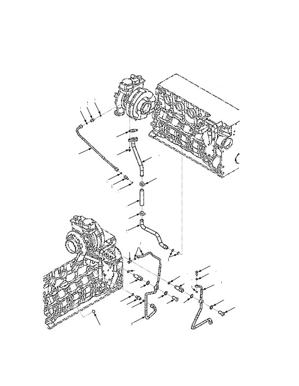 EUROPE TURBOCHARGER PLUMBING STAGE 3B ENGINE