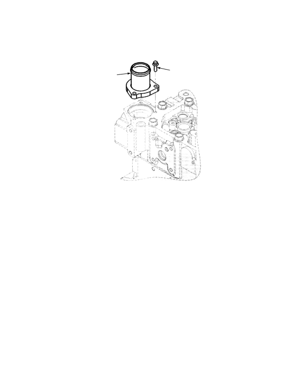 EUROPE WATER OUTLET CONNECTION STAGE 3B ENGINE