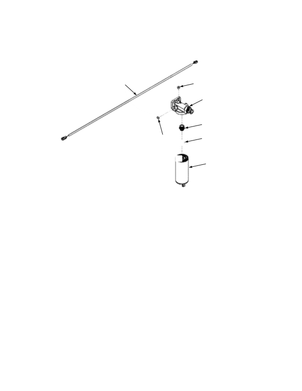 REMOTE FUEL FILTER CUMMINS DIESEL (S/N G019E02153F -> (WET BRAKES)) (S/N G019E02272F -> (DRY BRAKES))