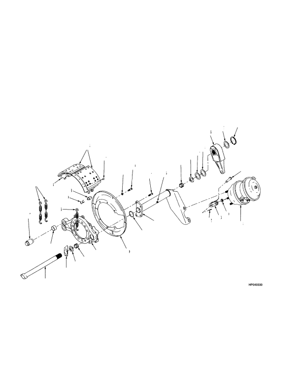 BRAKE ASSEMBLY DRY BRAKE