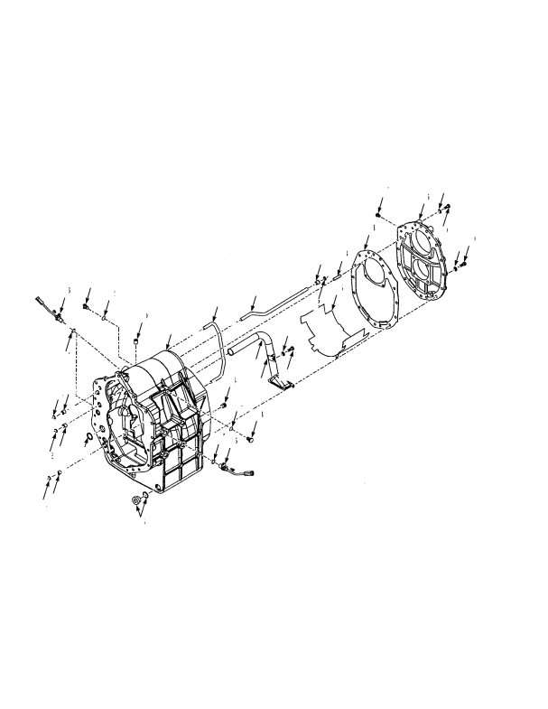TRANSMISSION CASE (S/N G007E01733B ->) (S/N G007E01720B ->)