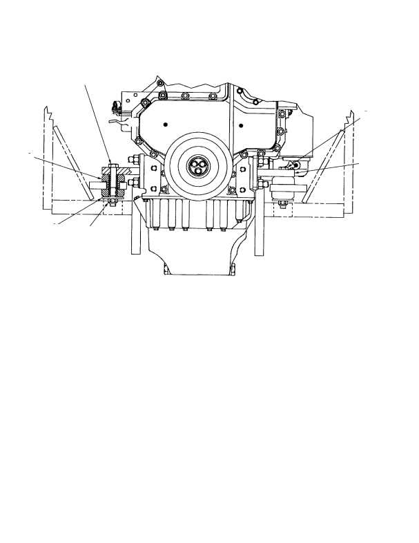 ENGINE MOUNT PERKINS DIESEL