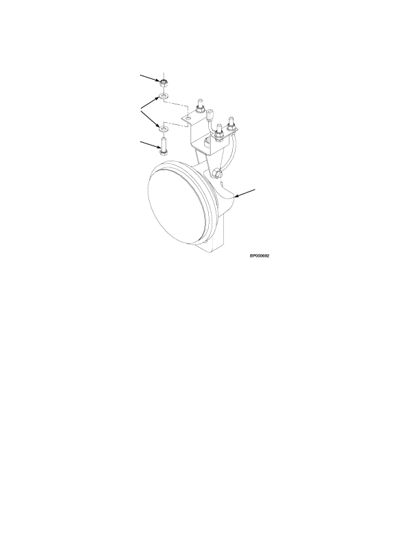 CAB LIGHTING (ENGINE COMPARTMENT)