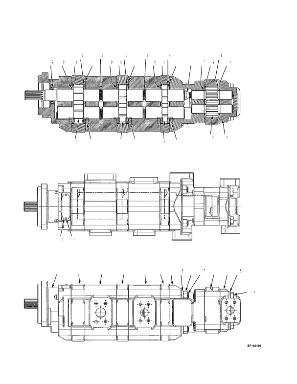 HYDRAULIC GEAR PUMP FIXED DISPLACEMENT