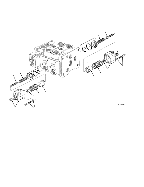 CONTROL VALVE ASSEMBLY CAP AND SUPPORT KIT