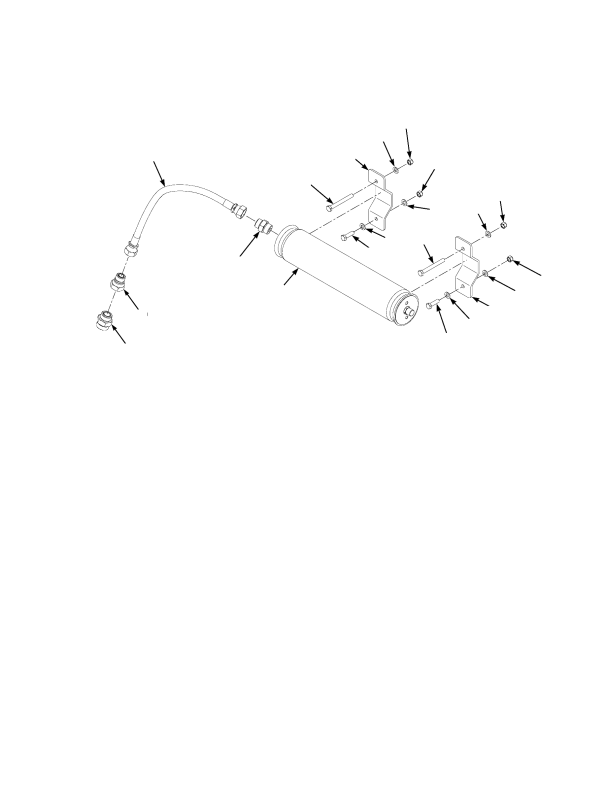 LIFT ACCUMULATOR AND ATTACHING PARTS