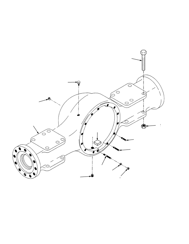 AXLE HOUSING(→S/N G117E01504K INC. 01506-01508)