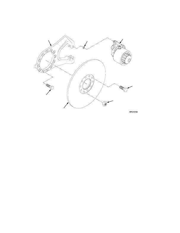 PARK BRAKE RETAINER (S/N G117E01505K -> EXC. 01506-01508)