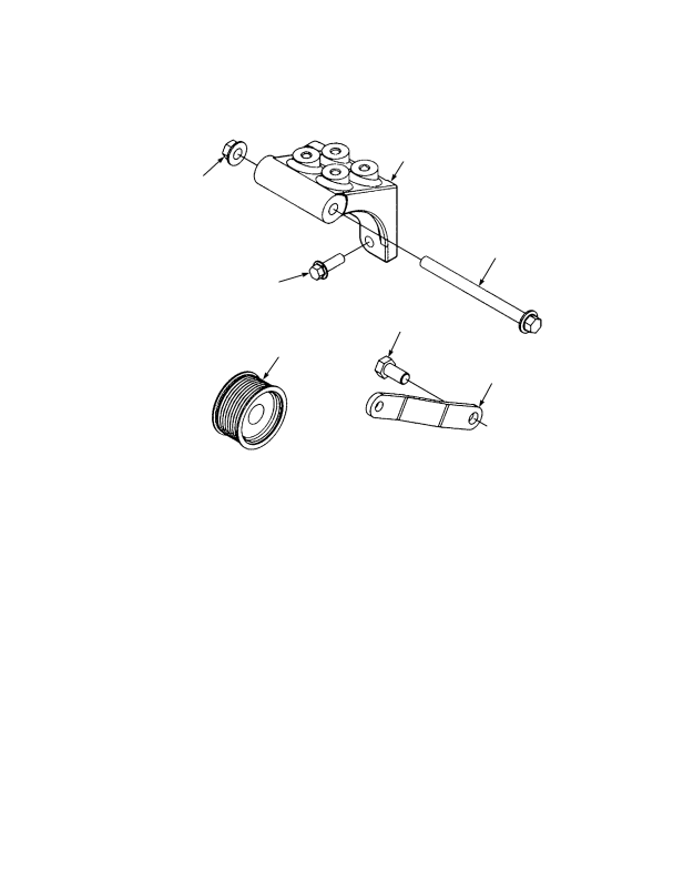 ALTERNATOR MOUNTING STAGE 3B ENGINE