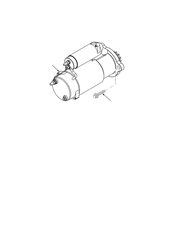 STARTER MOTOR TIER III ENGINE