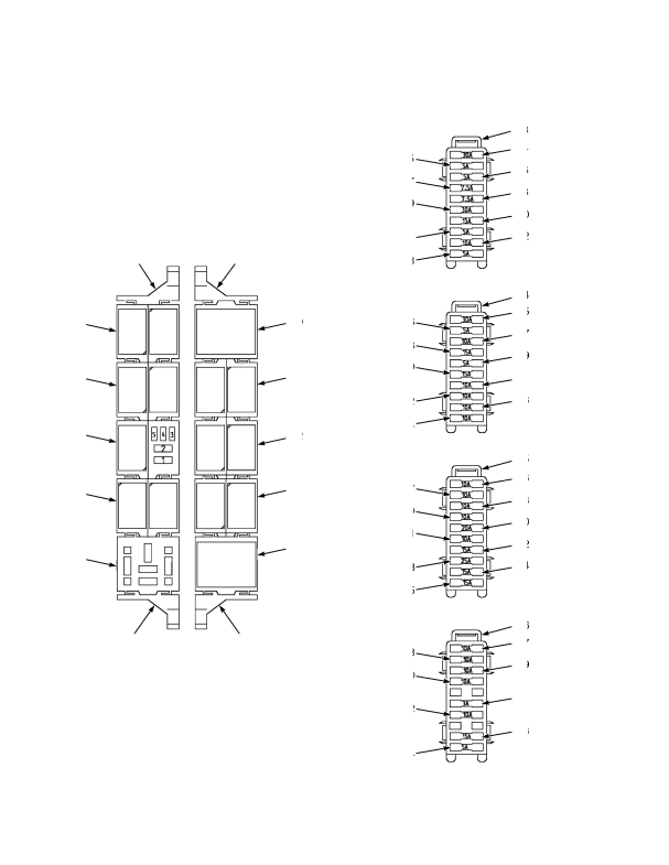 FUSE PANEL AND RELAYS SIDE CONSOLE HARNESS (CAB)