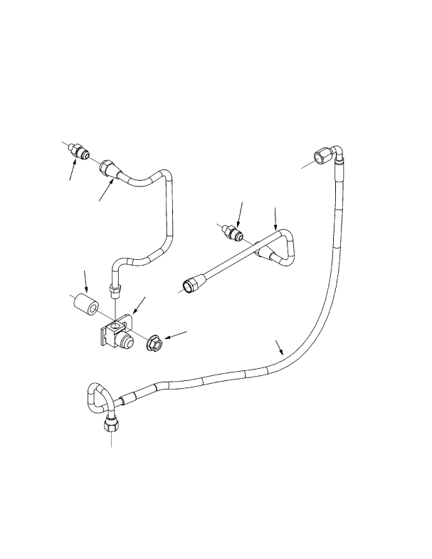 FUEL PUMP PLUMBING TIER III ENGINE