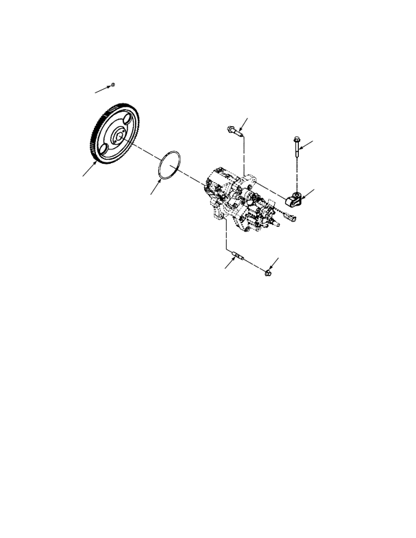 FUEL PUMP MOUNTING STAGE 3B ENGINE