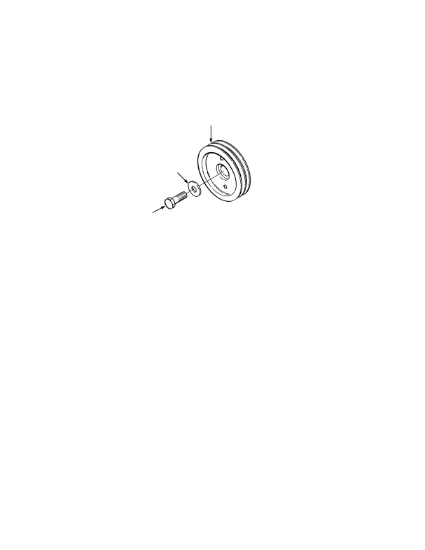 ACCESSORY DRIVE PULLEY TIER III ENGINE