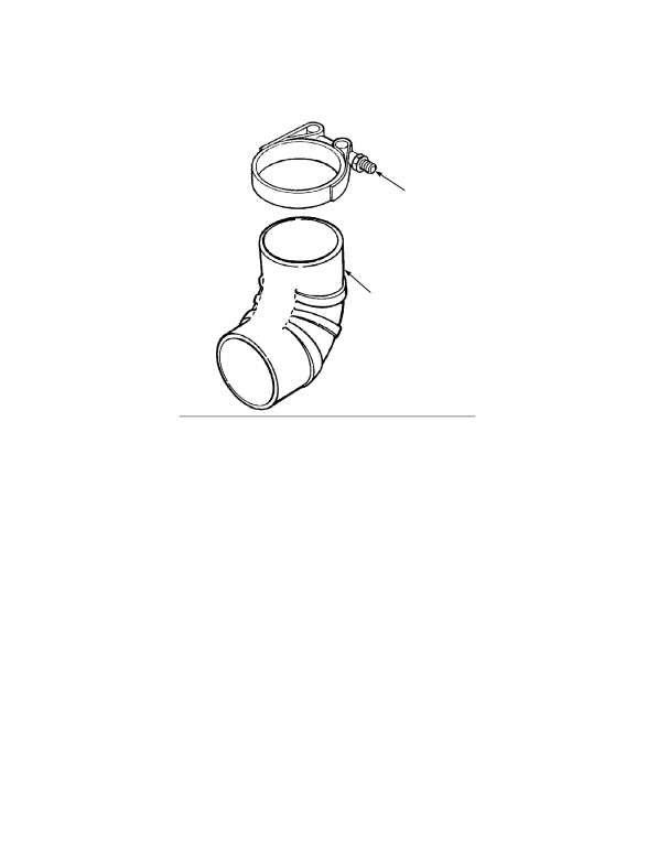 AIR CLEANER PLUMBING TIER III ENGINE