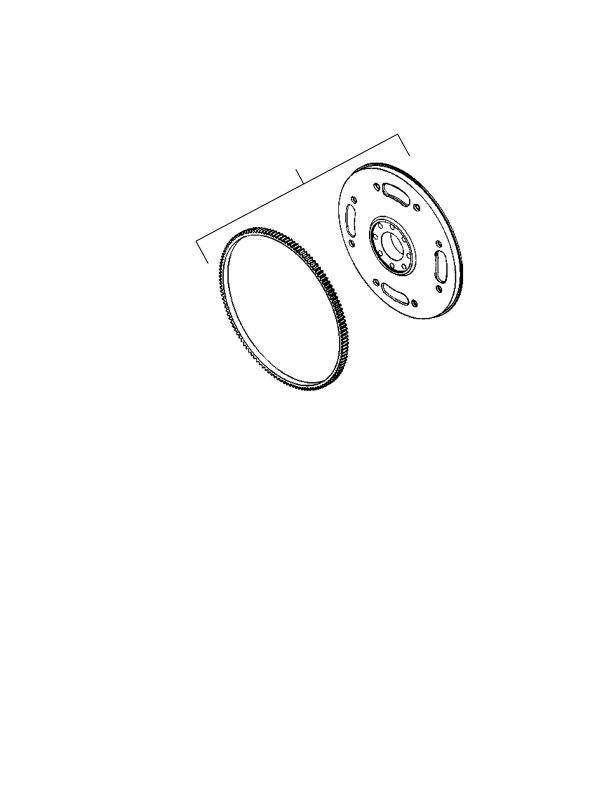 FLYWHEEL STAGE 3B ENGINE