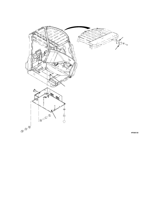 HEATER AND AIR DUCT