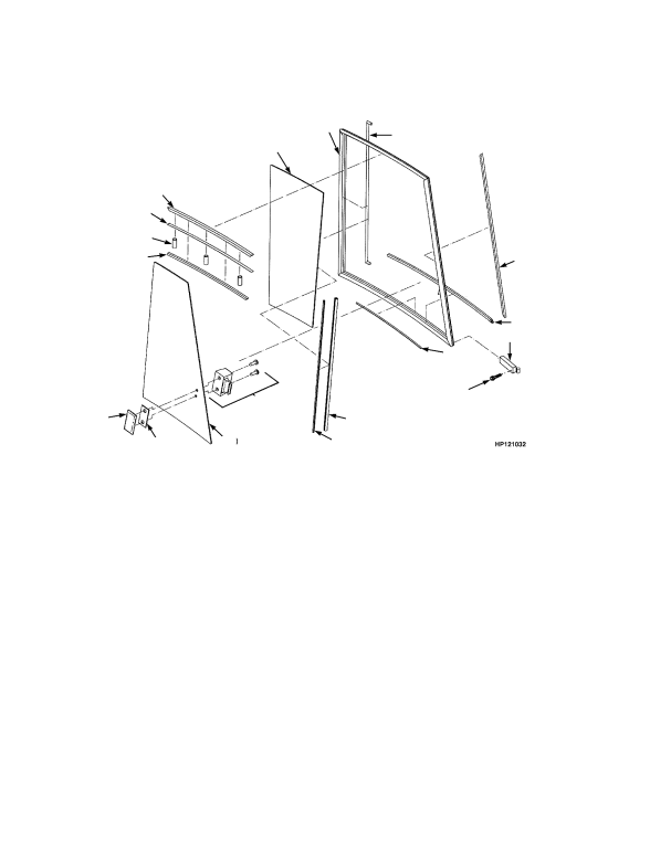 CAB MAIN DOOR WINDOW RIGHT AND LEFT HAND