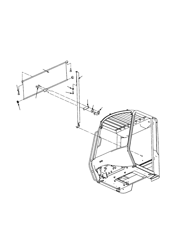 CAB SUNSHADE REAR