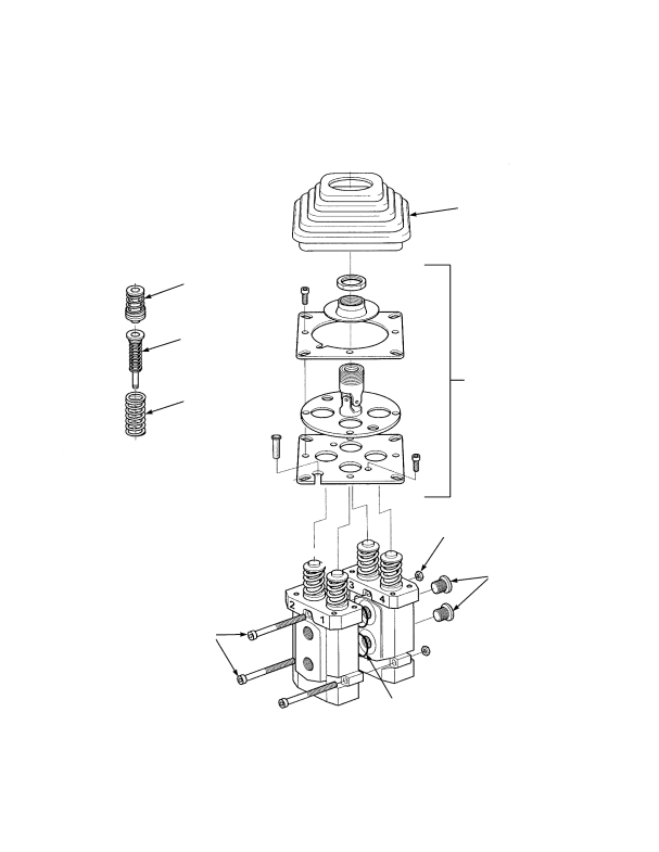 PILOT VALVE ASSEMBLY JOYSTICK