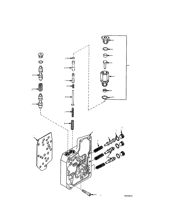 CONTROL VALVE HYDRAULIC INCHING