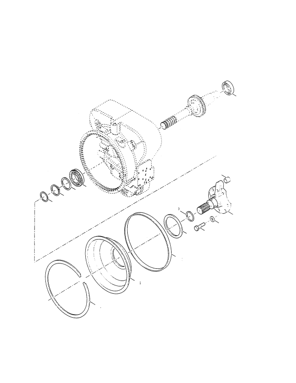 TRANSMISSION TURBINE SHAFT 