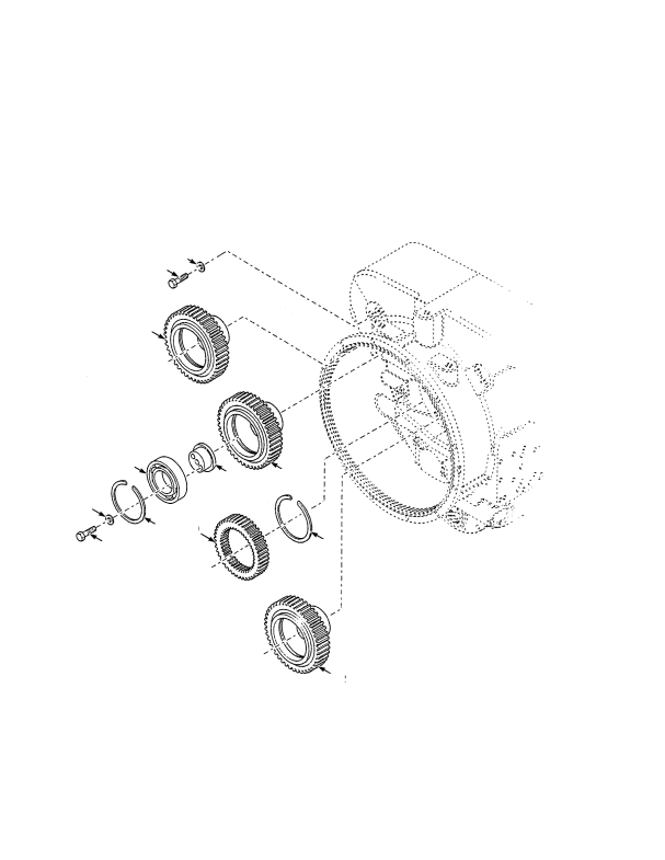TRANSMISSION  PUMP DRIVE