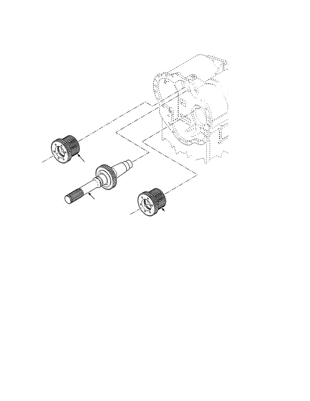 TRANSMISSION  INPUT DRIVE GEARS