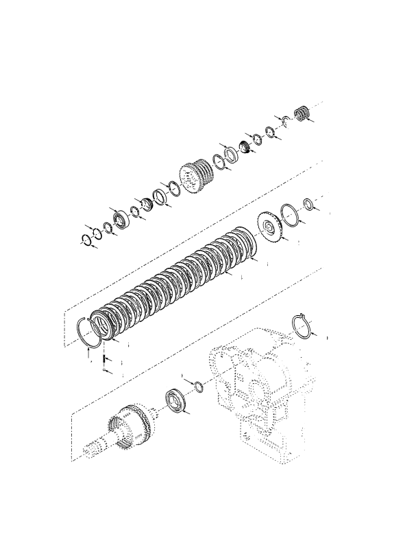 TRANSMISSION FORWARD CLUTCH SHAFT