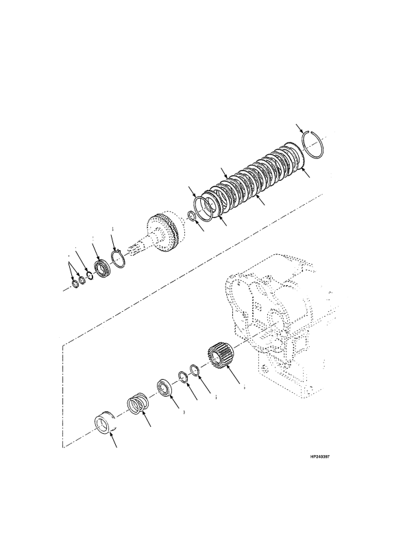 TRANSMISSION SERIES SPEED CLUTCH SHAFT
