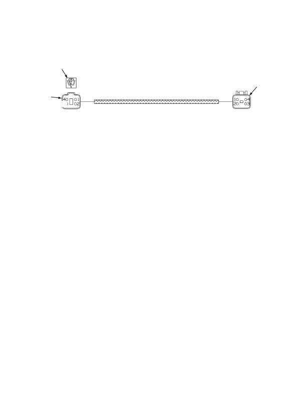 WIRE HARNESS REAR WIPER EXTENSION