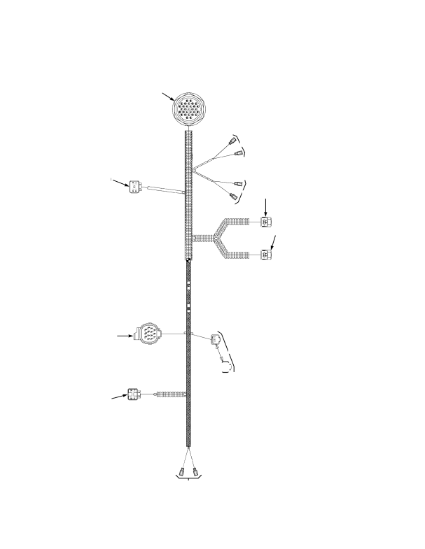 WIRE HARNESS UNDERFLOOR (S/N E117E01554C →)