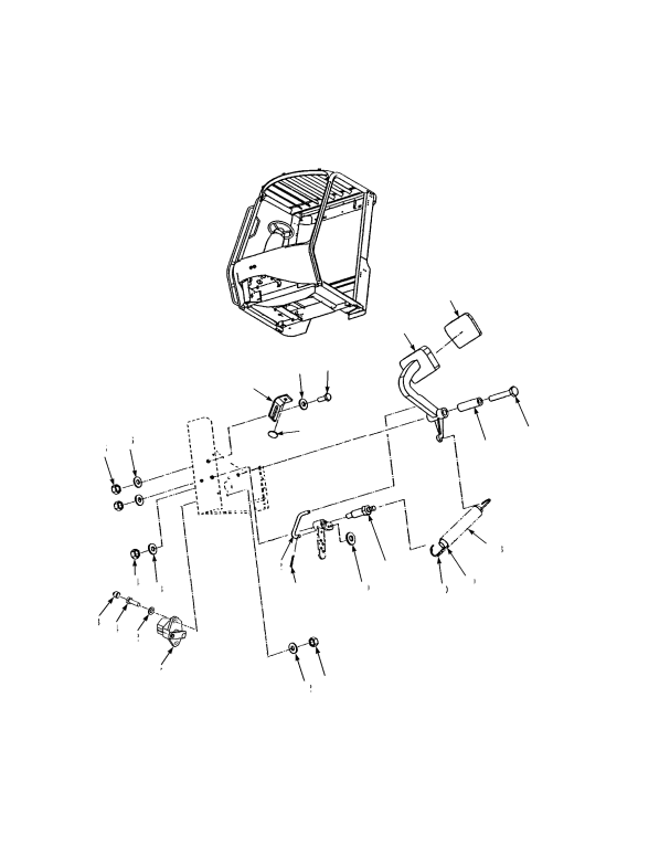 THROTTLE PEDAL LINKAGE